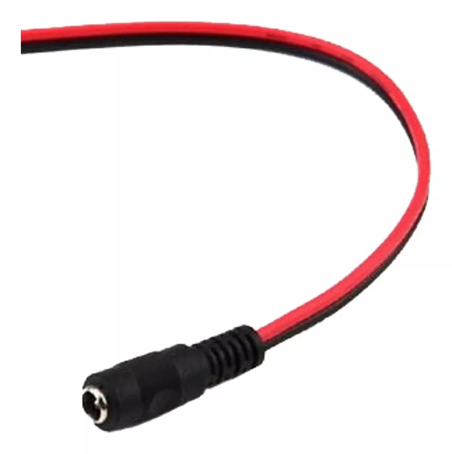S P 12 V CC 0.217 x 0.083 in hembra conector de toma de corriente CC cable conector para CCTV LED, luz, etc. Hembra conector de toma de corriente CC cable hembra