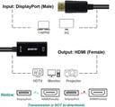 Adaptador Display Port A Hdmi 4k macho a Hembra marca Benfei