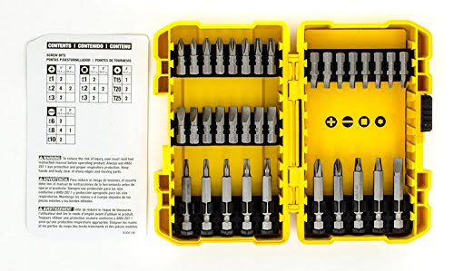 Juego de brocas y destornilladores Dewalt