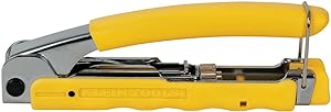 Crimpadora de compresión, engarzadora de alambre y engarzadora coaxial para conectores de compresión